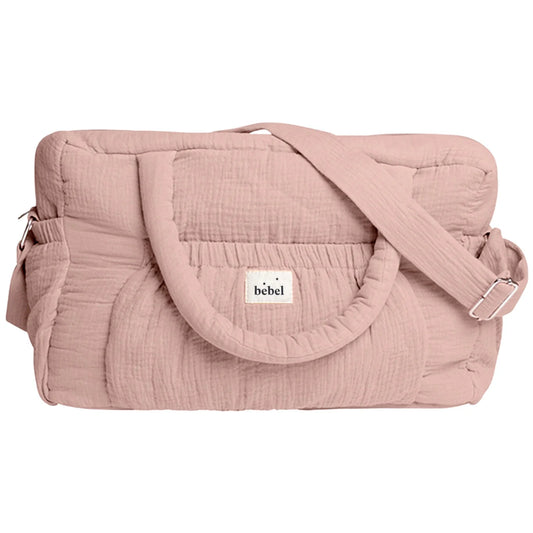 Sac à langer "Comme un bonbon" - Vieux rose - Bebel