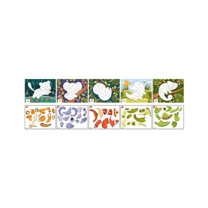 Stickers Animaux mystérieux - Sycomore