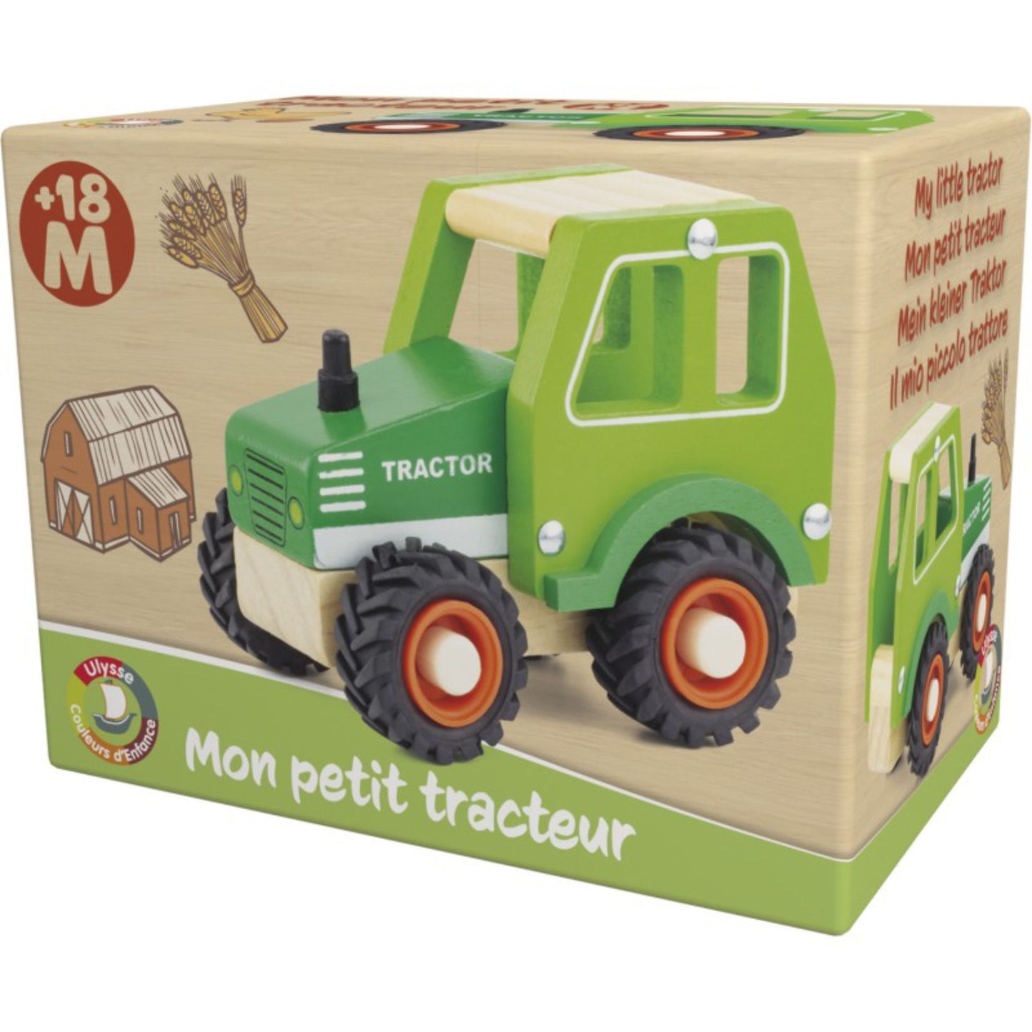 Tracteur vert - Ulysse