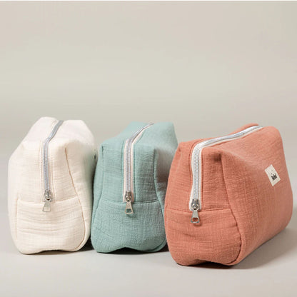 Trousse de Toilette Effet Lin - BEBEL