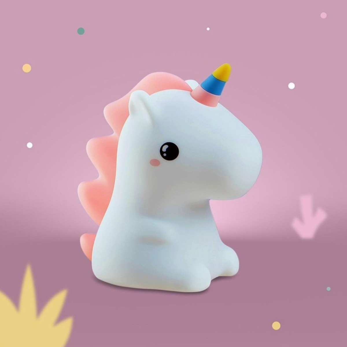 Veilleuse rechargeable Licorne – Mary’s